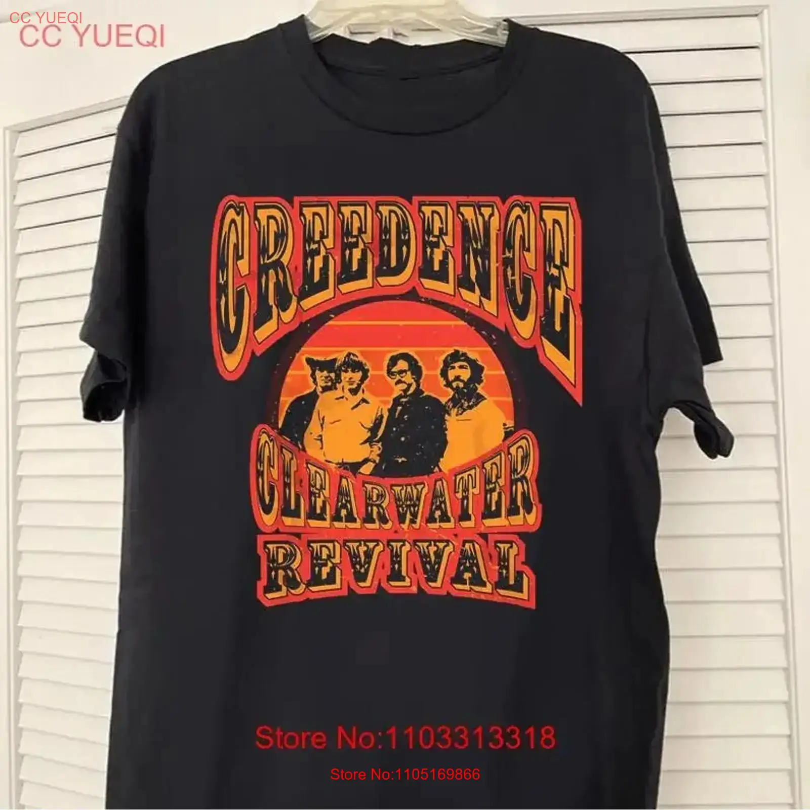 Vintage Fashion Revival - Creedence Clearwater Revival Black T Shirt