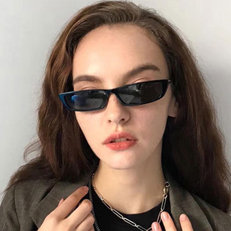 Vintage Fashion Glasses - Small Rectangle Sunglasses Fashion Women Retro