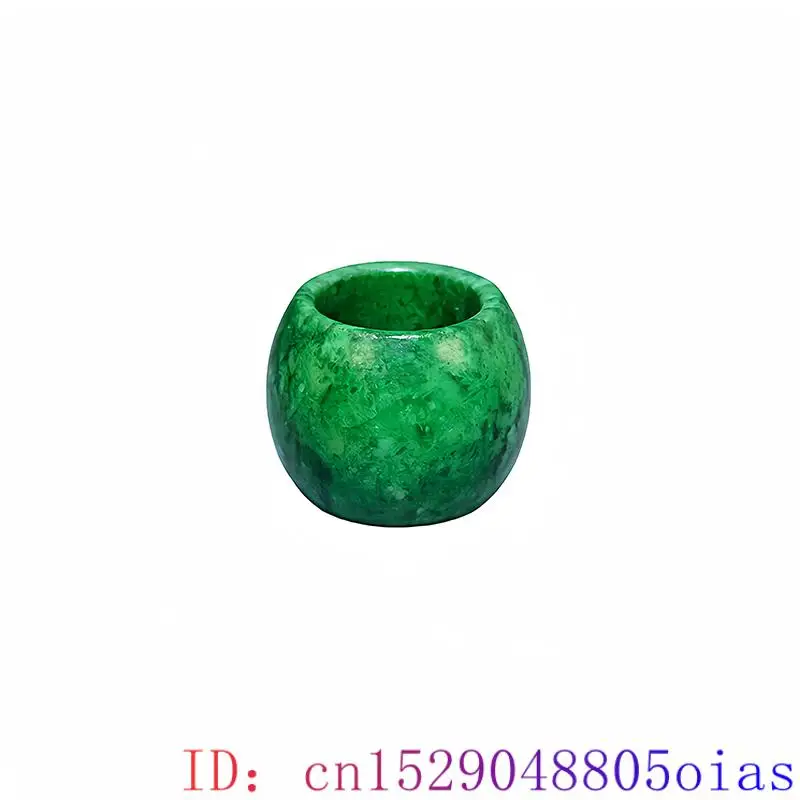 22mm Green Real Jade Rings for - огляд і ціна Vintage Fashion Ai