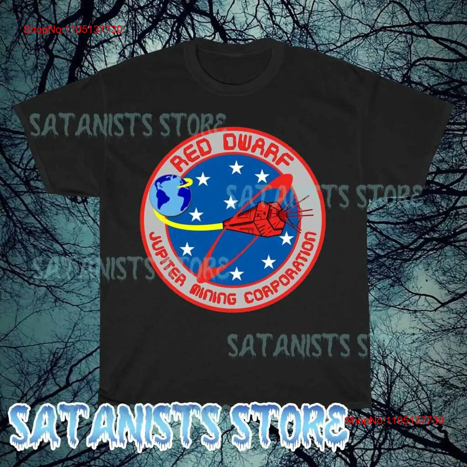 New Red Dwarf Logo Men's T shi - огляд і ціна Vintage Fashion News