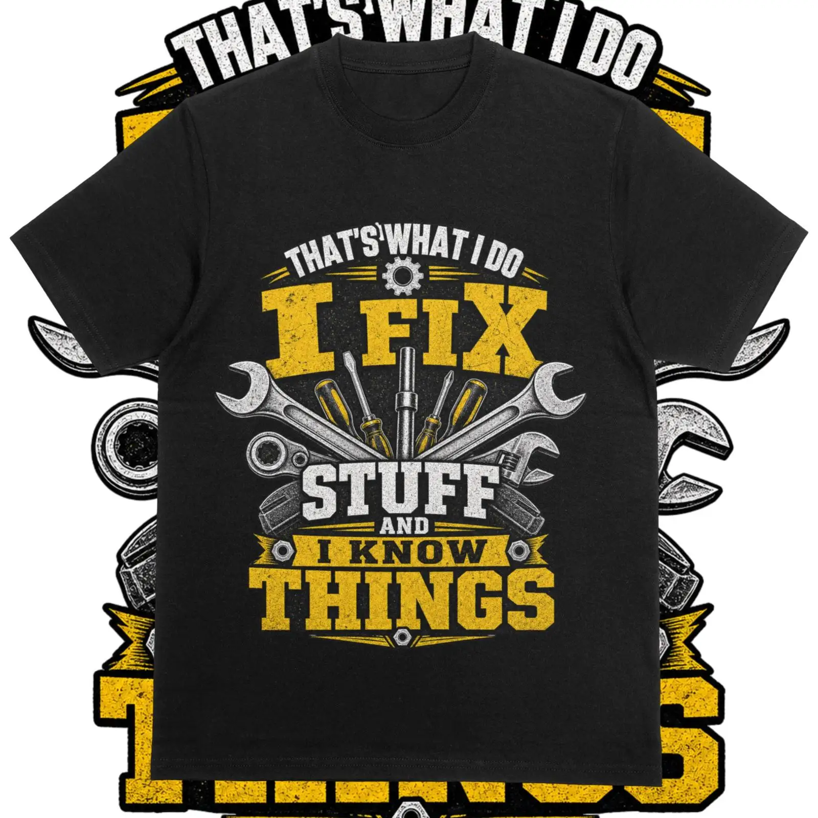 I Fix Stuff And Know Things T  - огляд і ціна Vintage Fashion Stuff