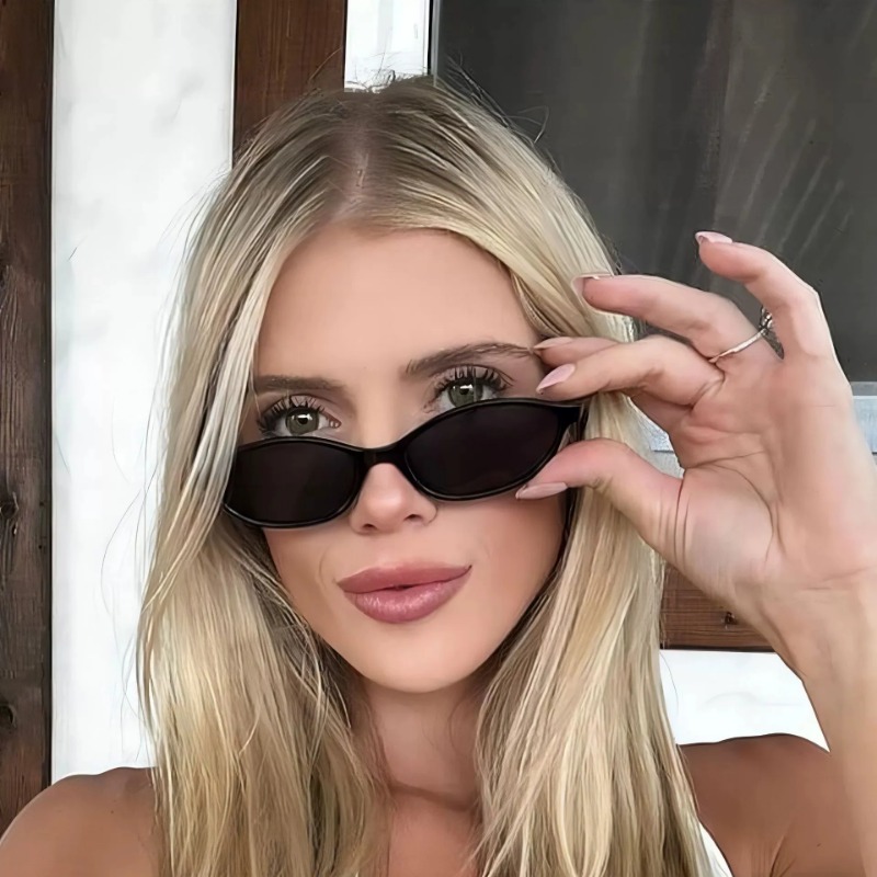 New Retro Small Oval Sunglasse - огляд і ціна Vintage Fashion Glasses