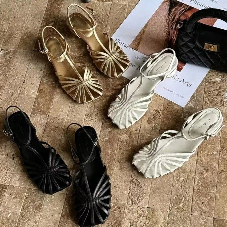 French-style Vintage Woven Toe - огляд і ціна Vintage Fashion Heels