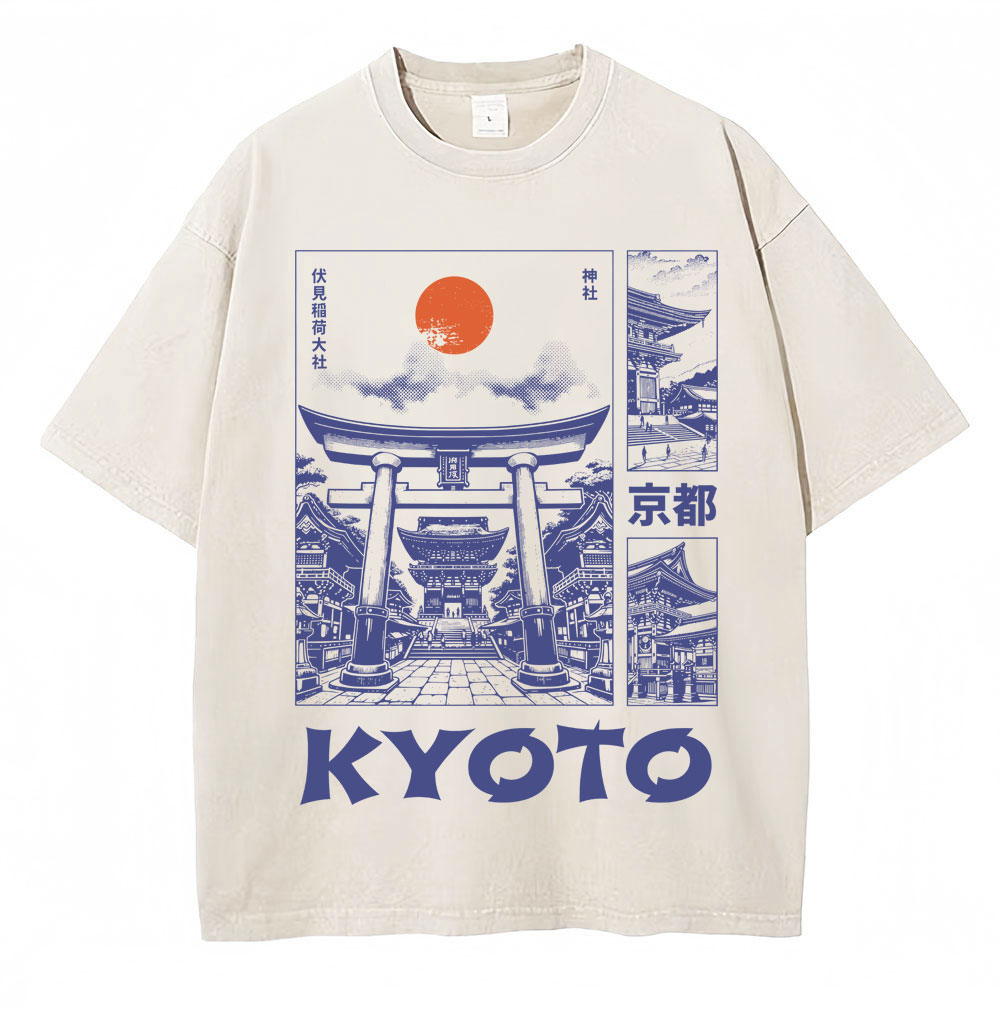 Washed Japanese Style Kyoto Gr - огляд і ціна Vintage Fashion Kyoto