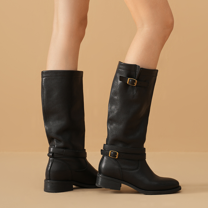 BEAUTODAY Long Boots Women She - огляд і ціна Vintage Fashion Heels