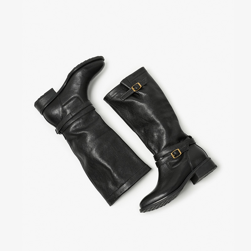 BEAUTODAY Long Boots Women She - огляд і ціна Vintage Fashion Heels