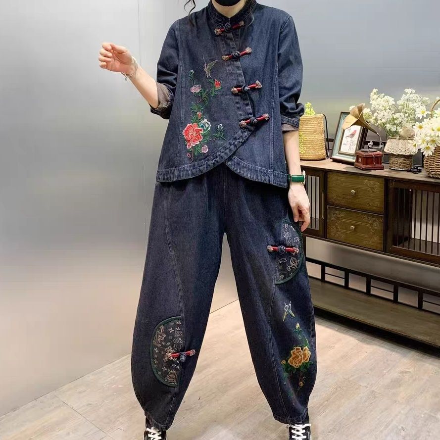 Vintage Button Loose Embroider - огляд і ціна Vintage Fashion Ai