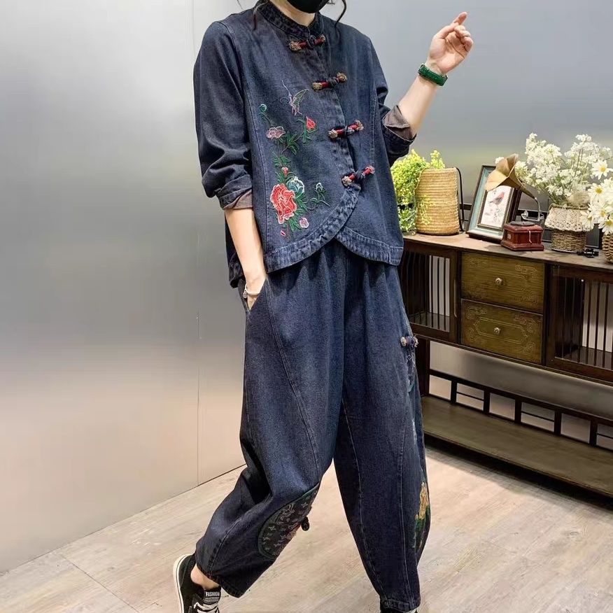 Vintage Button Loose Embroider - огляд і ціна Vintage Fashion Ai