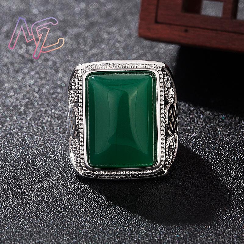 Green Natural Jade Rings Real  - огляд і ціна Vintage Fashion Designer