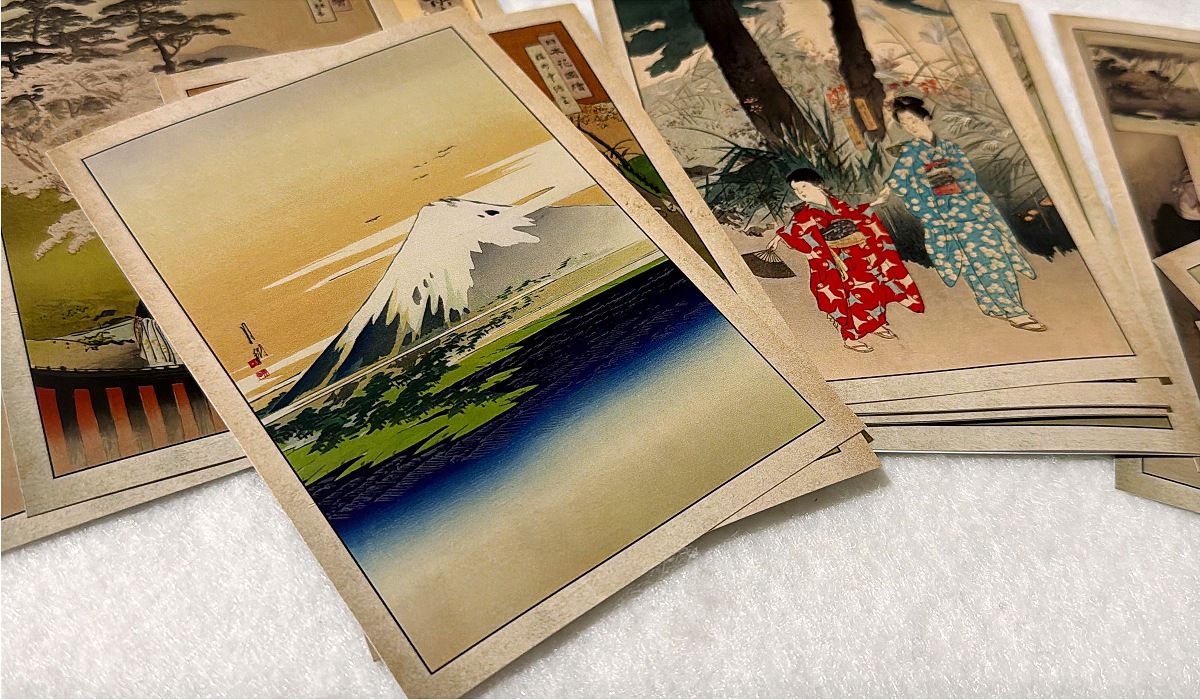 30Pcs Ogata Gekko Painting Pho - огляд і ціна Vintage Fashion Journal