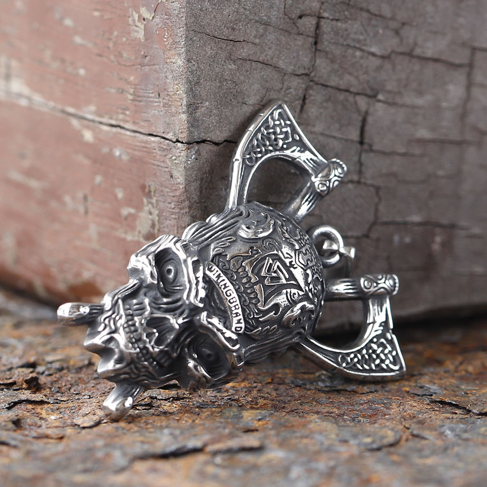 2024 New Viking Skull With Axe - огляд і ціна Vintage Fashion Guide