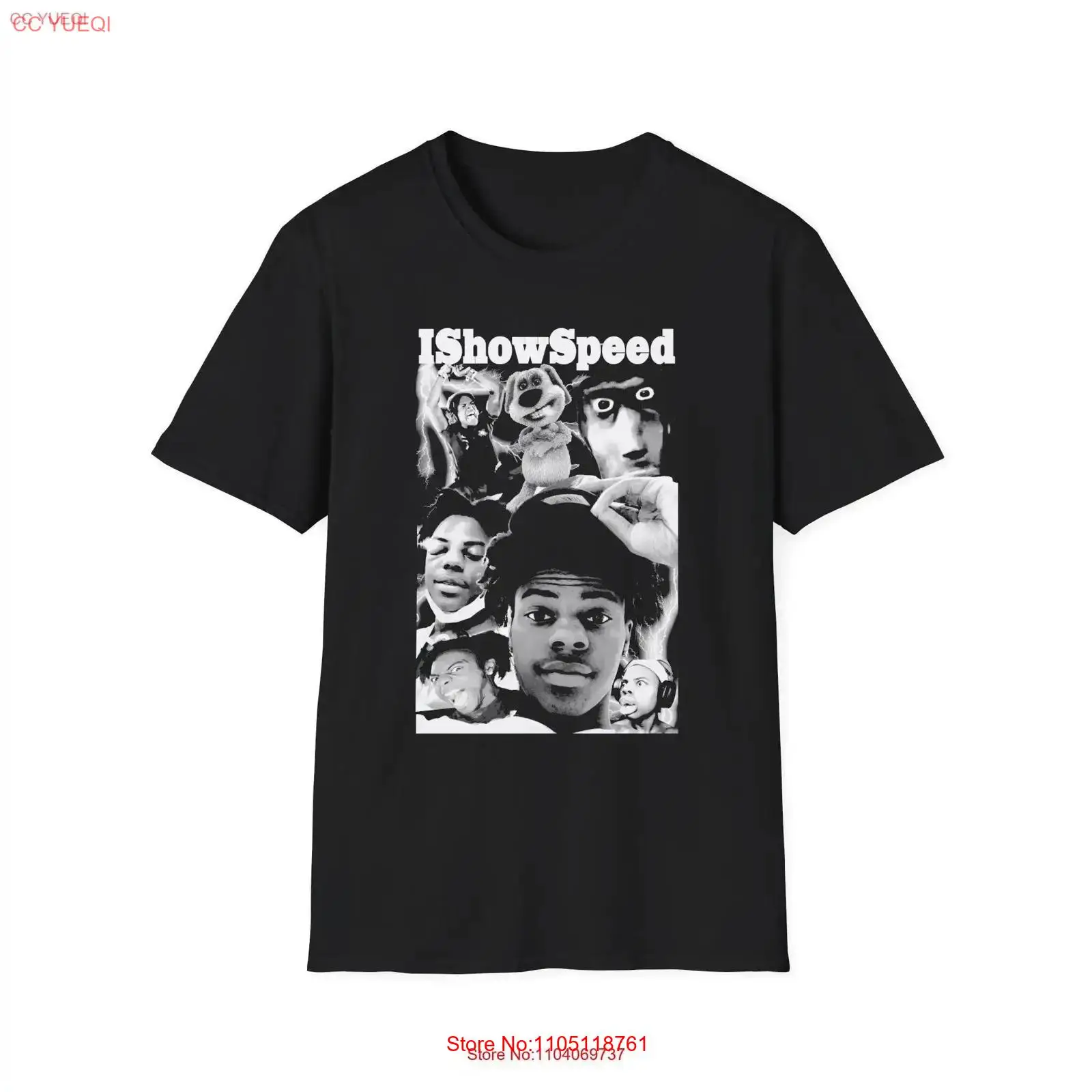 IShowSpeed T Shirt Merch Fan B - огляд і ціна Vintage Fashion Youtubers