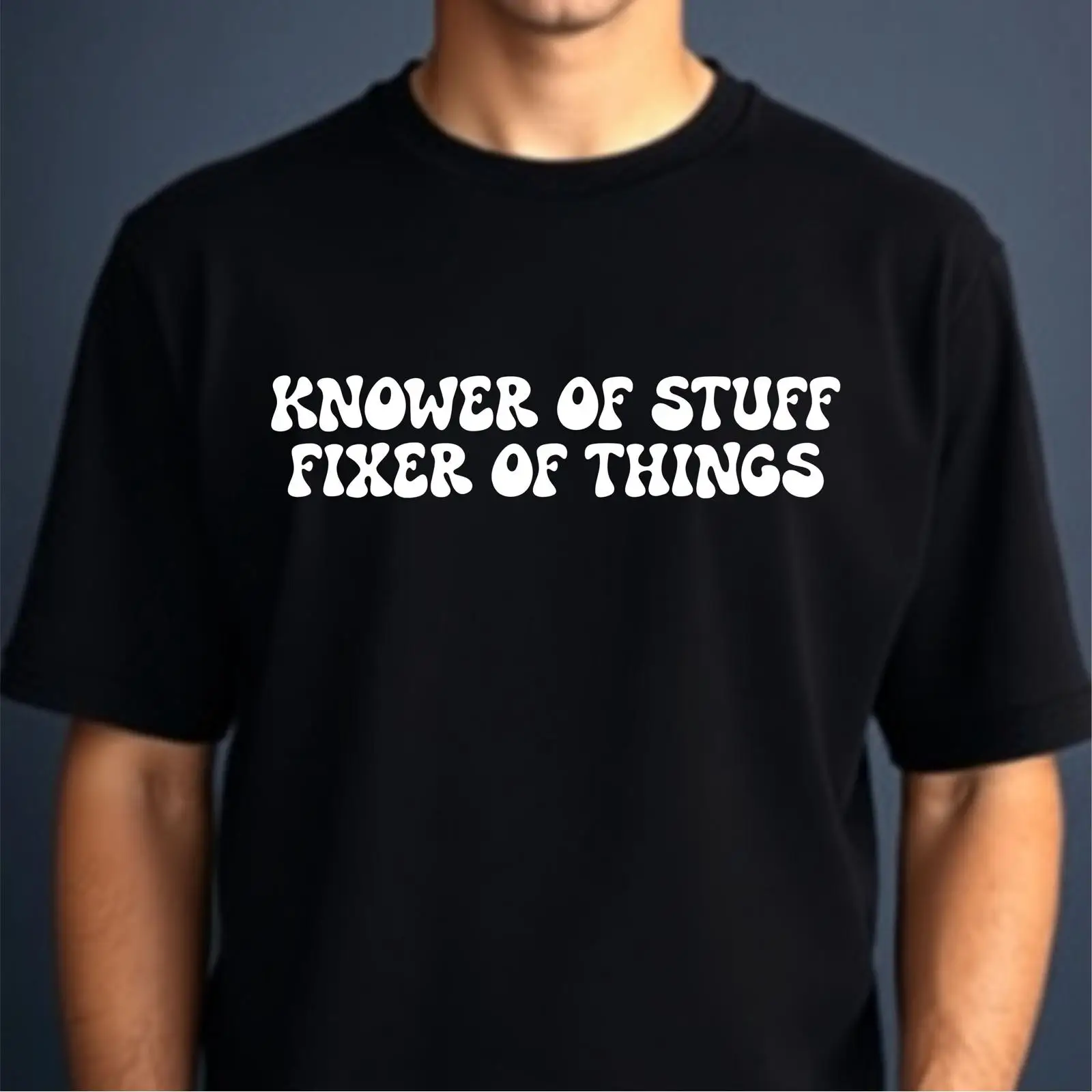 Knower Of Stuff Fixer Things T - огляд і ціна Vintage Fashion Stuff