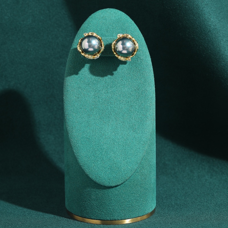 Vintage Grey Pearl Earrings Fo - огляд і ціна Vintage Fashion Jewelry Brands
