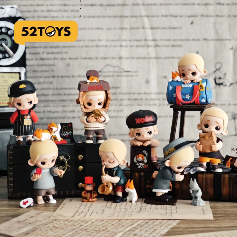52toys Nook Vintage Store Seri - огляд і ціна Vintage Fashion Dolls