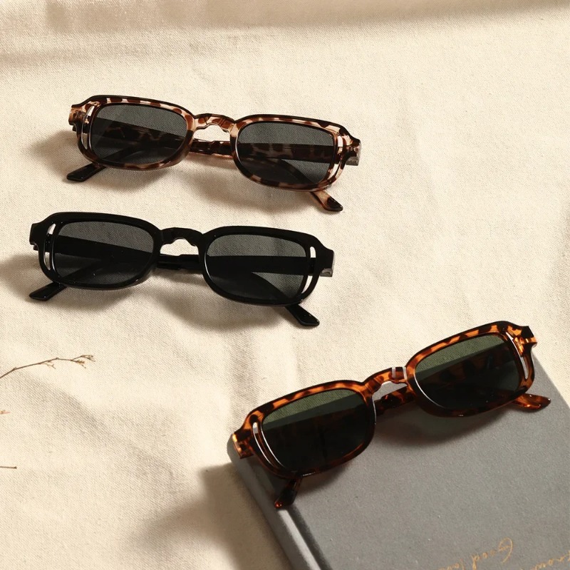 Luxurious Rectangle Sunglasses - огляд і ціна Vintage Fashion Glasses