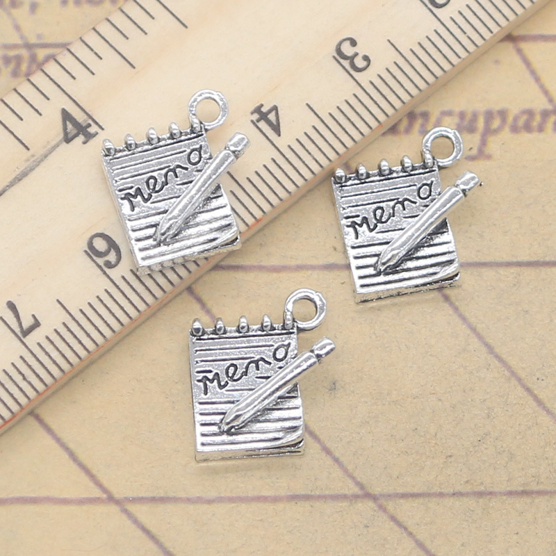 20pcs Charms Memo Diary Journa - огляд і ціна Vintage Fashion Journal