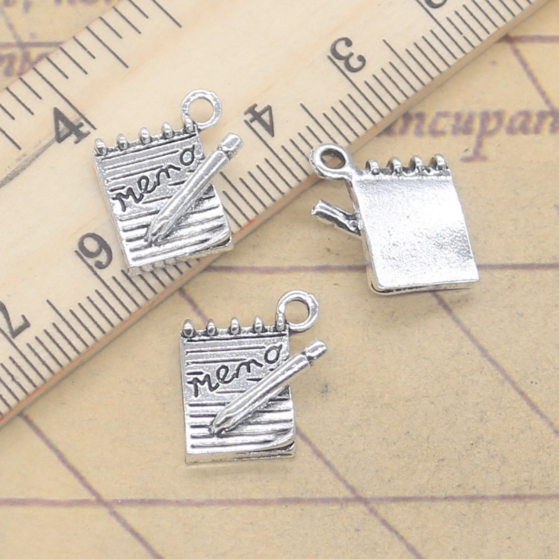 20pcs Charms Memo Diary Journa - огляд і ціна Vintage Fashion Journal