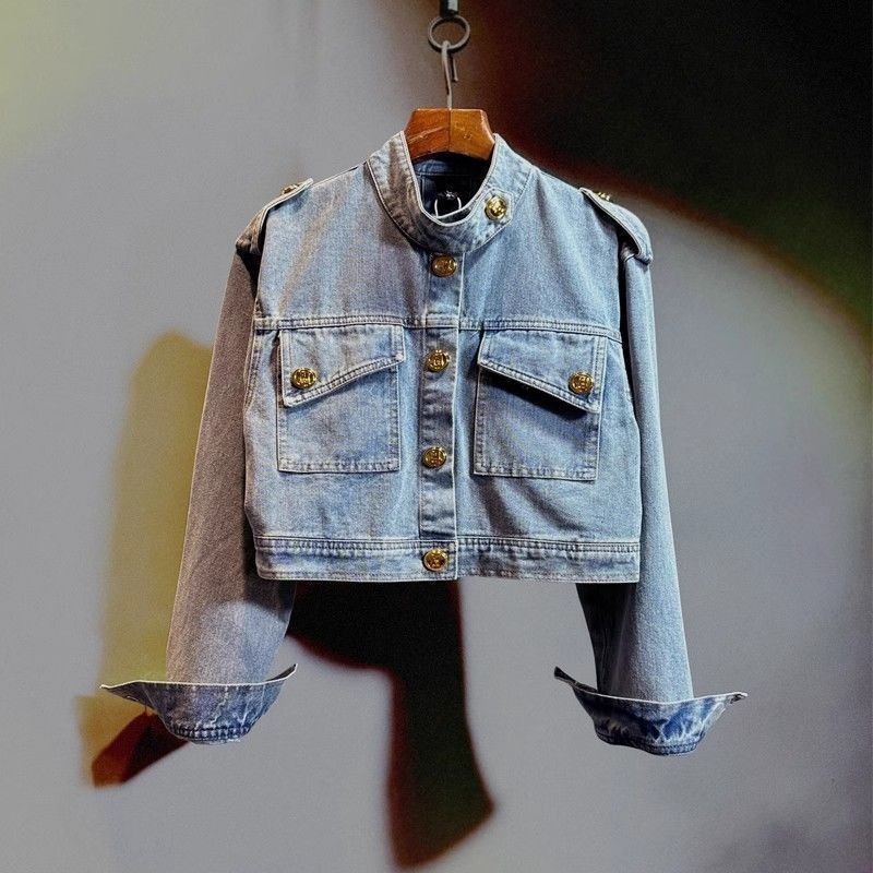 Blouse Jacket Women's Autumn R - огляд і ціна Patchwork Jean Jacket