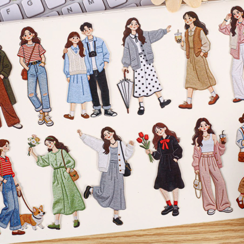 Vintage Fashion Girl Sticker P - огляд і ціна Vintage Fashion Journal