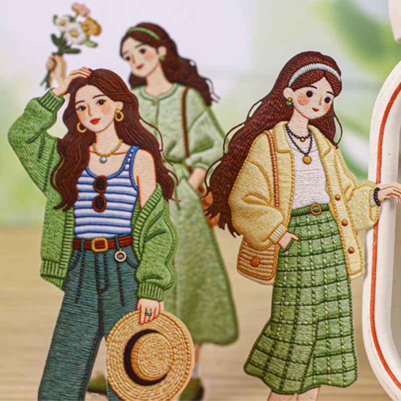Vintage Fashion Girl Sticker P - огляд і ціна Vintage Fashion Journal