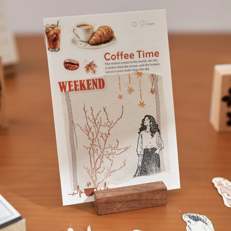 Creative Fashion Girl Wood Sta - огляд і ціна Vintage Fashion Journal