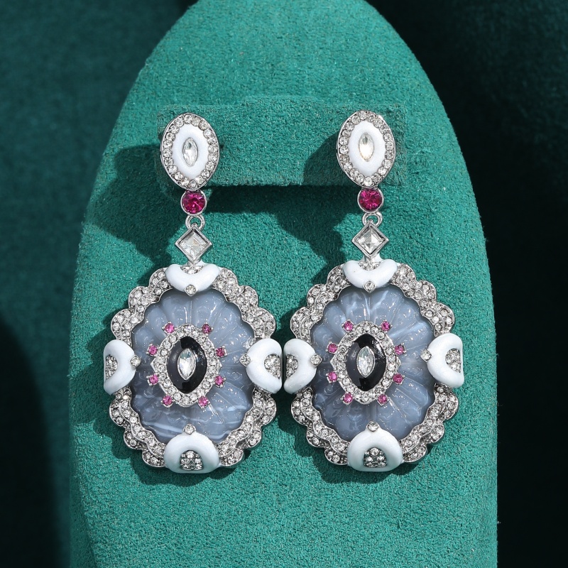 Vintage White Enamel Rhinest - огляд і ціна Vintage Fashion Jewelry Brands