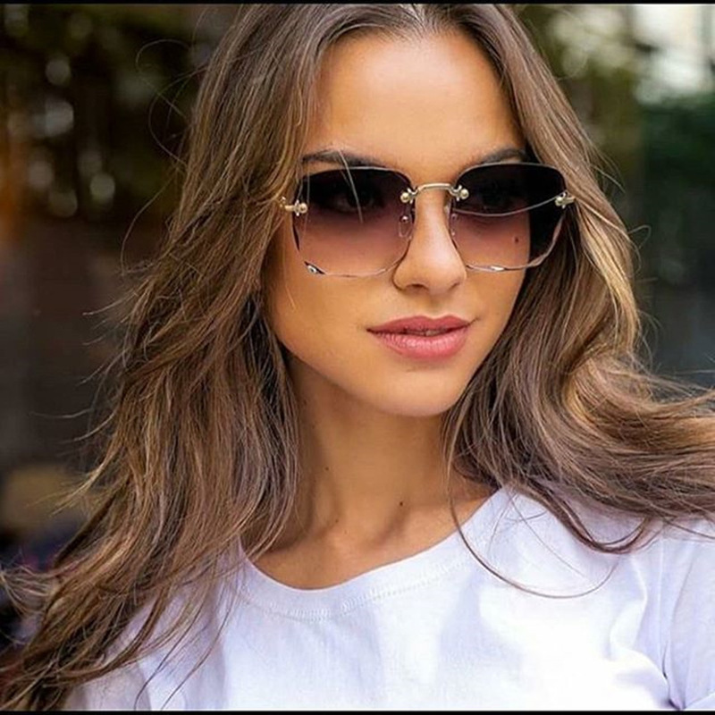 1/3PCS New Rimless Women's Sun - огляд і ціна Vintage Fashion Glasses