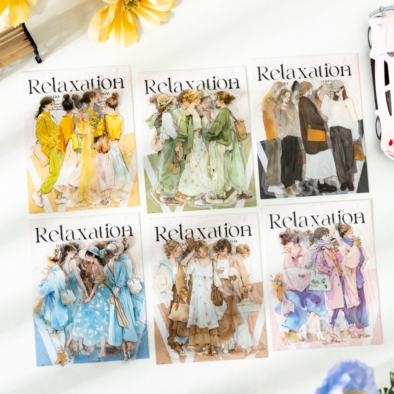 JIANQI 20 pcs/pack Vintage Cha - огляд і ціна Vintage Fashion Journal