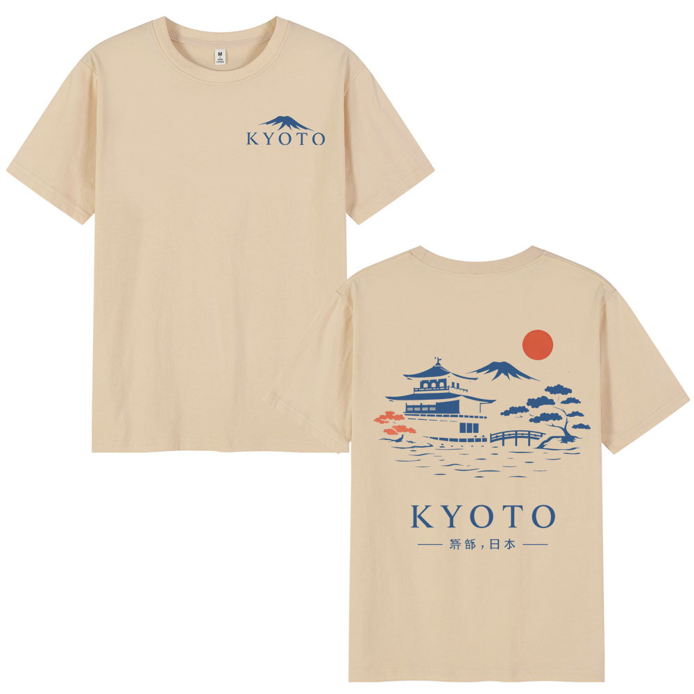 Kyoto Japan Style T Shirts Men - огляд і ціна Vintage Fashion Kyoto