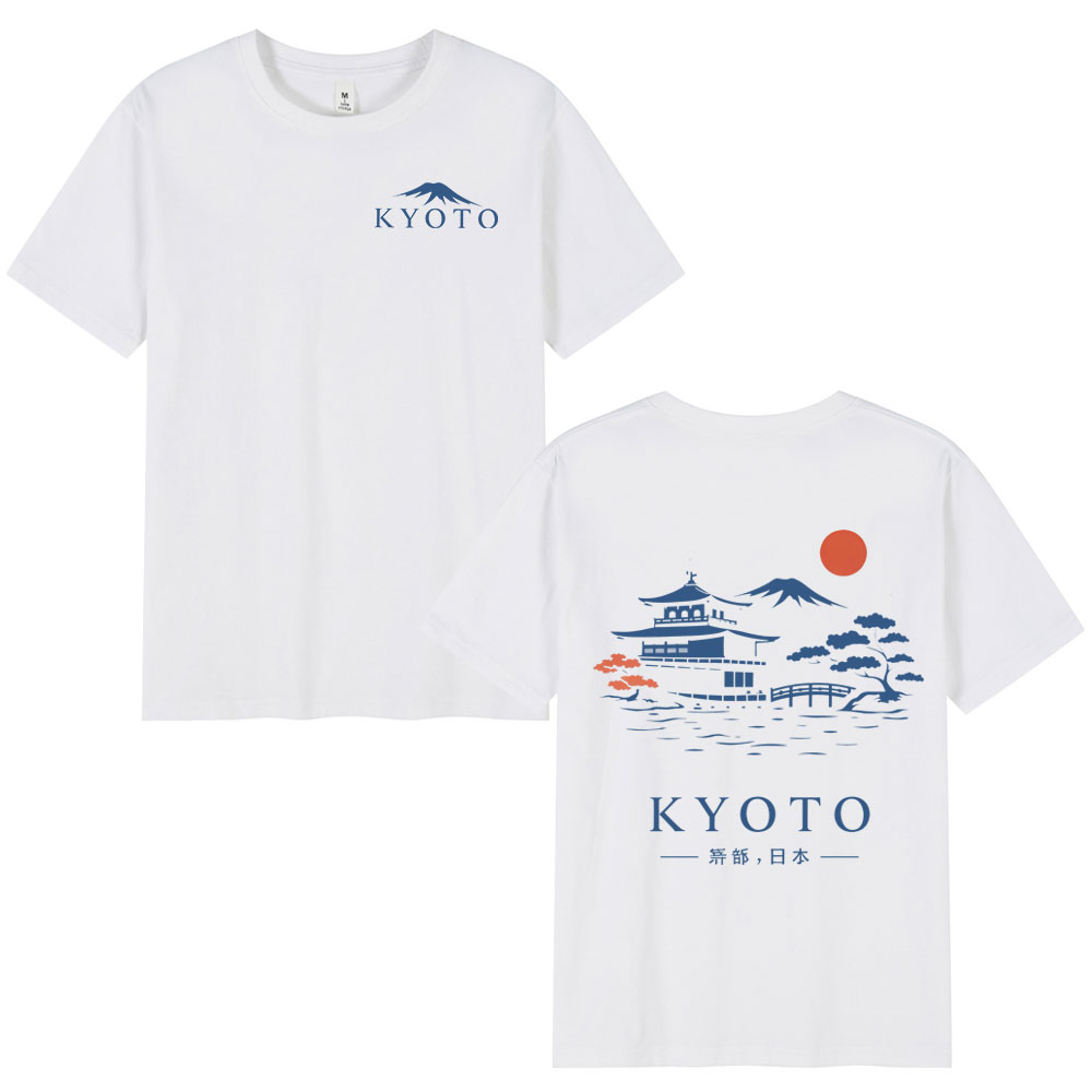 Kyoto Japan Style T Shirts Men - огляд і ціна Vintage Fashion Kyoto
