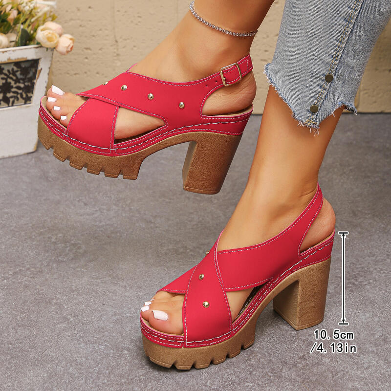 Vintage Super High Heel Cross  - огляд і ціна Vintage Fashion Heels